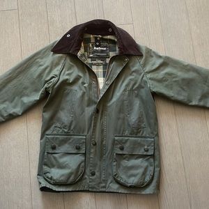 Barbour Classic Bedale Waxed Jacket in Sage Green